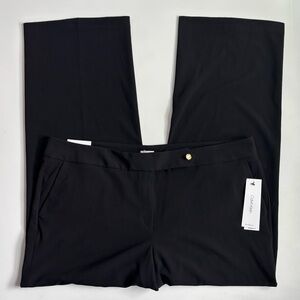 Calvin Klein Classic Fit Trouser Pants Black Size 18W